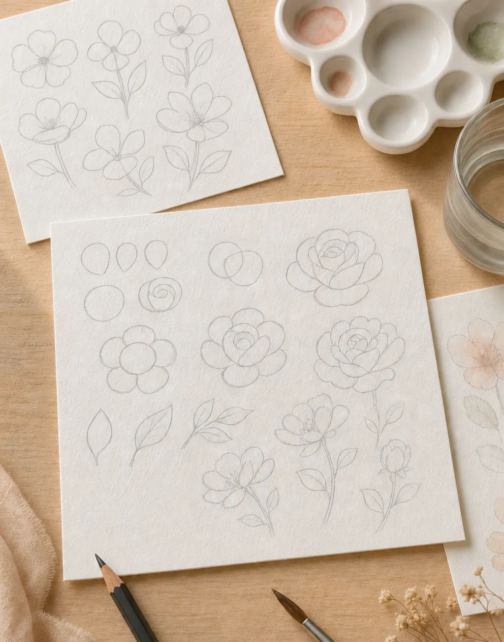 Module 2: Flower families and simple paintable shapes