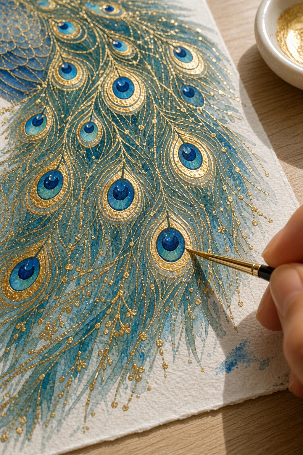 Module 5: Adding the gold tracery and halos